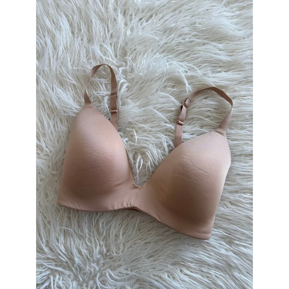 Skims Wireless Form T-shirt Bra Clay Size 32DDD - Picture 4 of 7